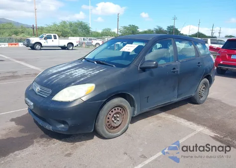 2006 Toyota Matrix z USA, uszkodzony, nr VIN 2T1KR32EX6C619552